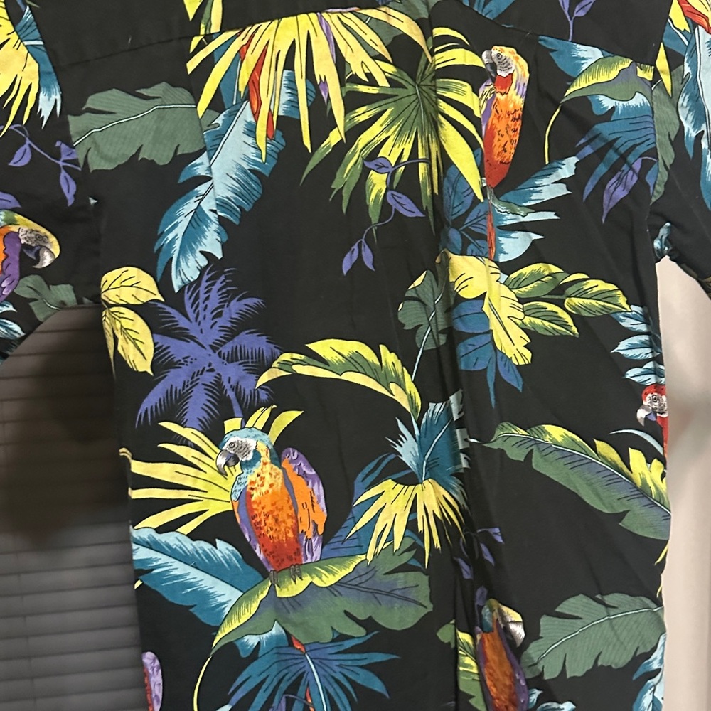 Tropical Parrot Hawaiian kids Shirt - Aloha Shirt Shop